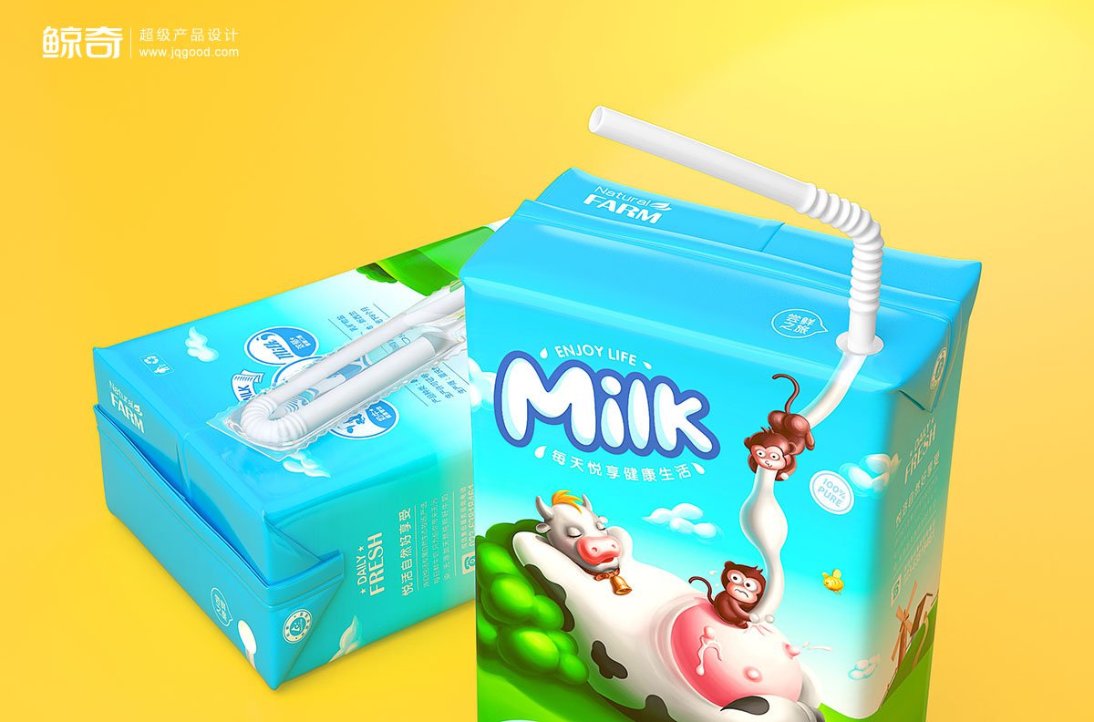 創(chuàng)意乳品包裝設計
